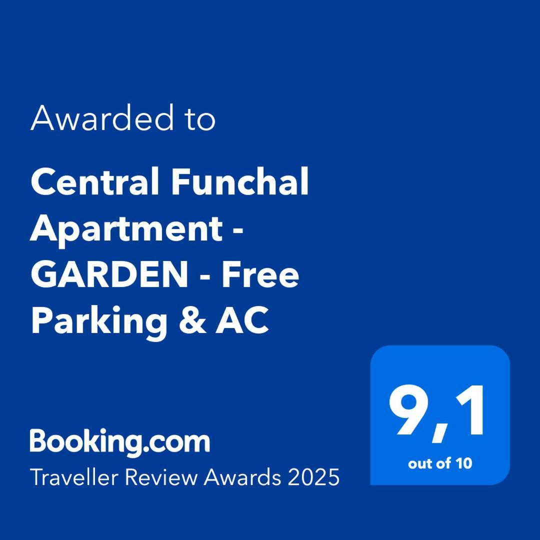 Central Funchal Apartment - Garden - Free Parking & Ac Exterior foto